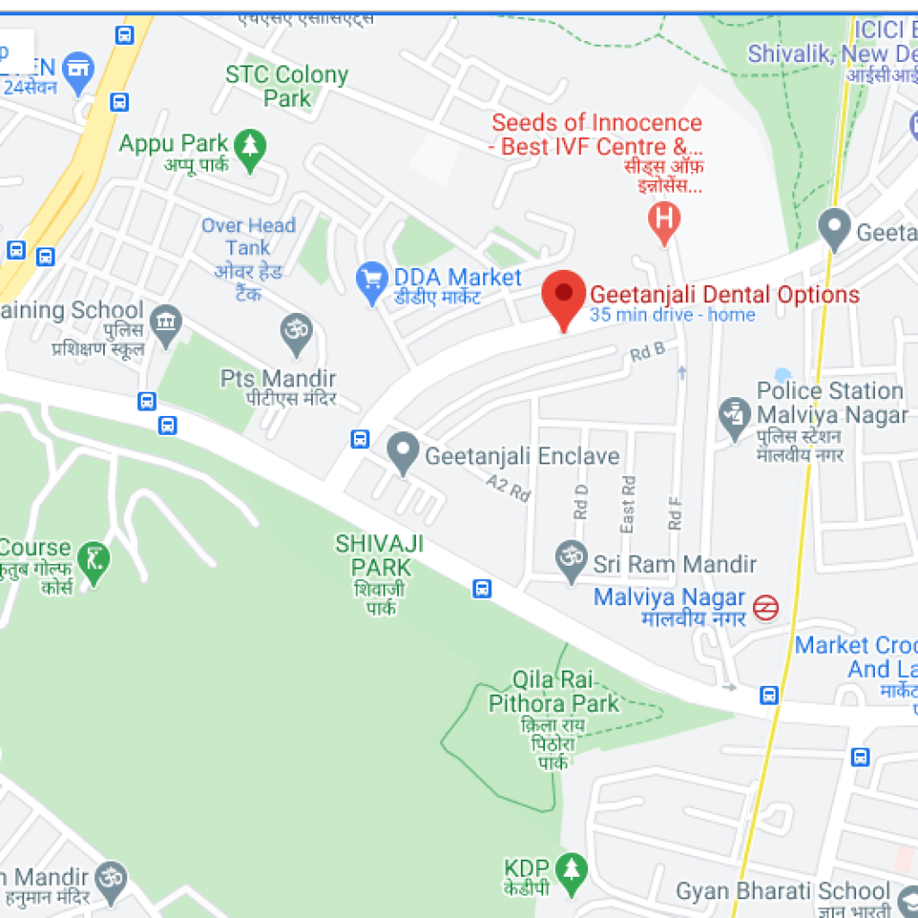 geetanjali dental options location